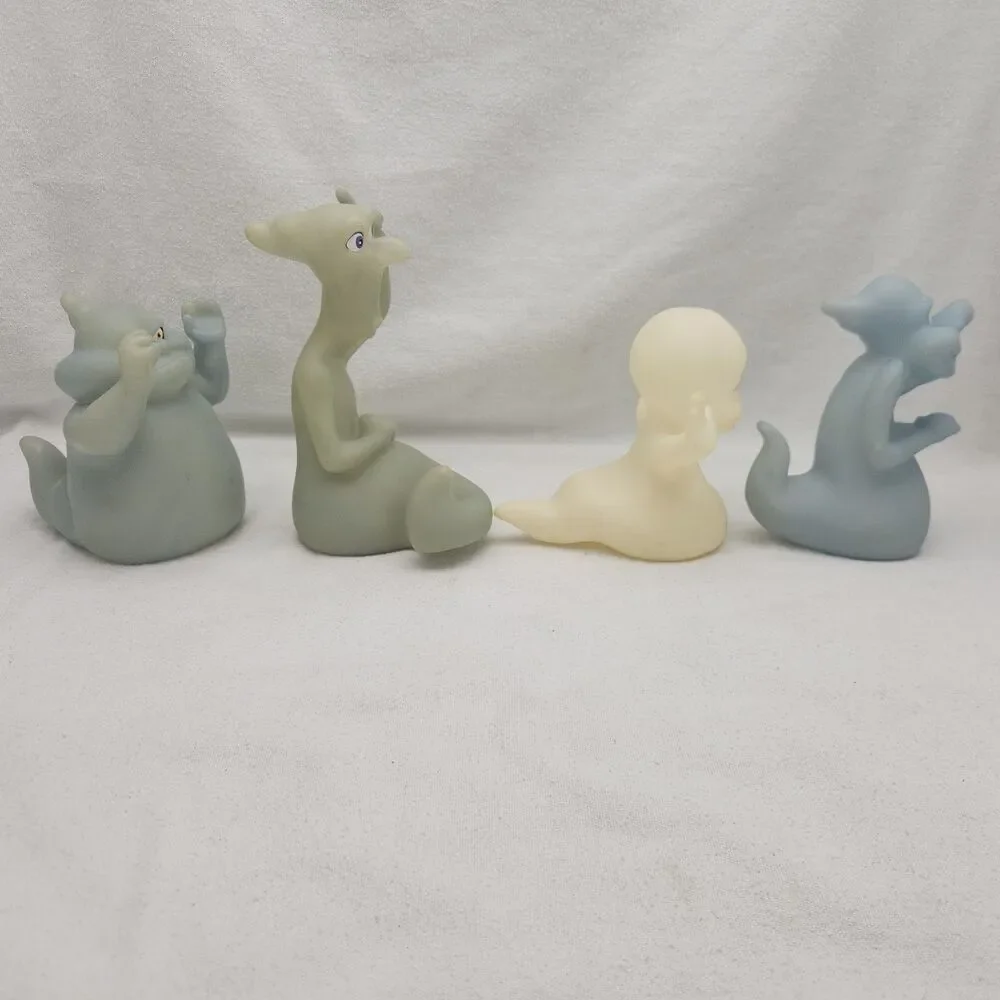 Figures Casper And Friends 1995 Pizza Hut Glow In The Dark Complete 4 Set VTG